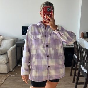 H&M flannel shacket